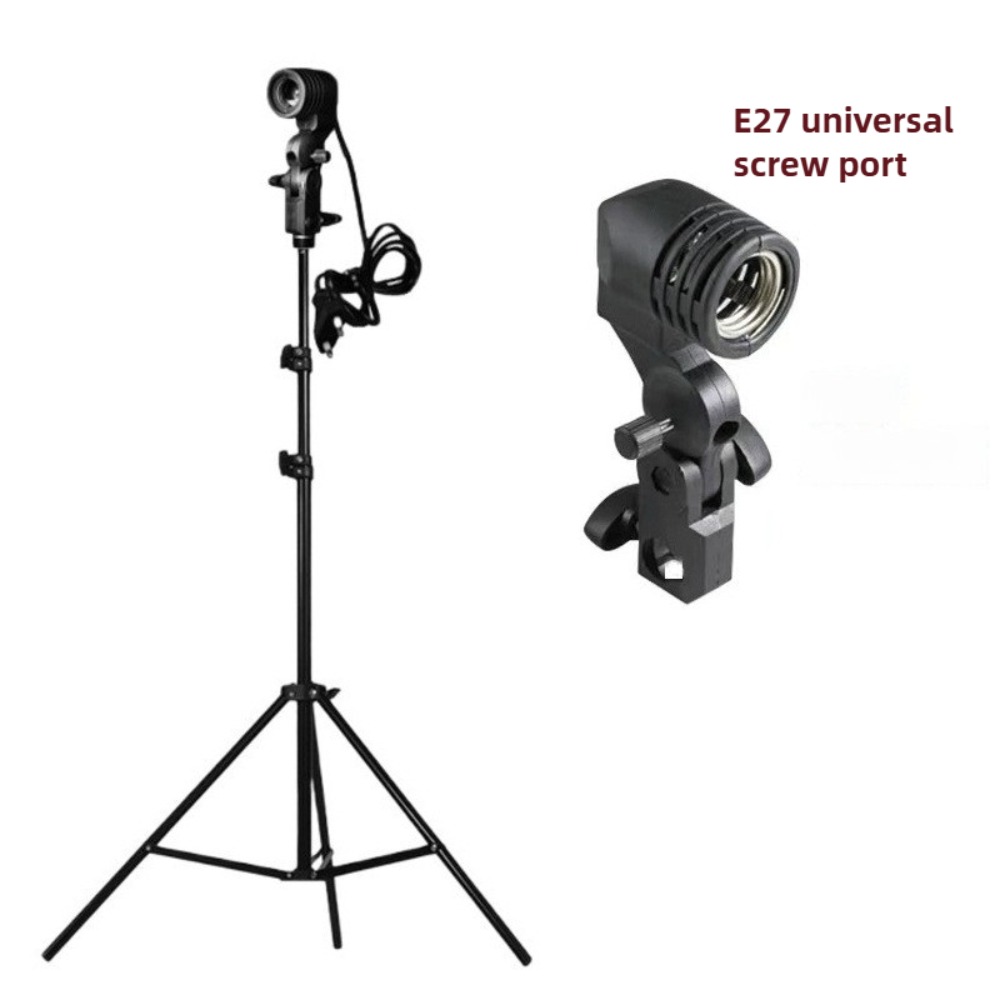 Photography Lighting Studio - Light Bulb Stand 2M, E27 AC