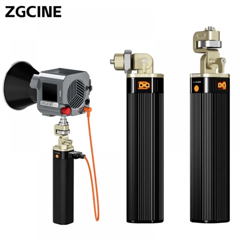Photography Lighting Led - ZGCINE H90Pro Power Supply Handle D-TAP/PD