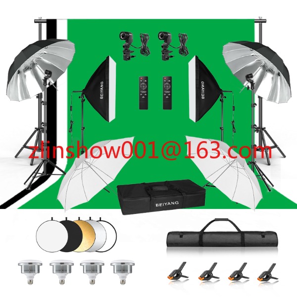 Photography Lighting Tools - Photo Studio Equipment 2.6*3m/2*3m Background Stand