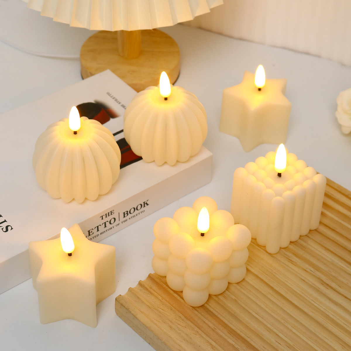 Led Candle  Cube for Wedding,  - Photography Lighting Led recension och pris