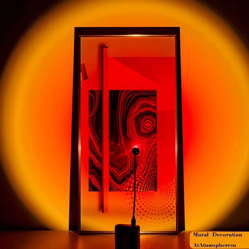 USB Sunset Projection Lamp Rai - Photography Lighting Wall recension och pris