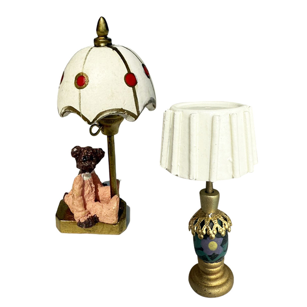 2Pcs Miniature Table Lamps Bea - Photography Lighting Design recension och pris
