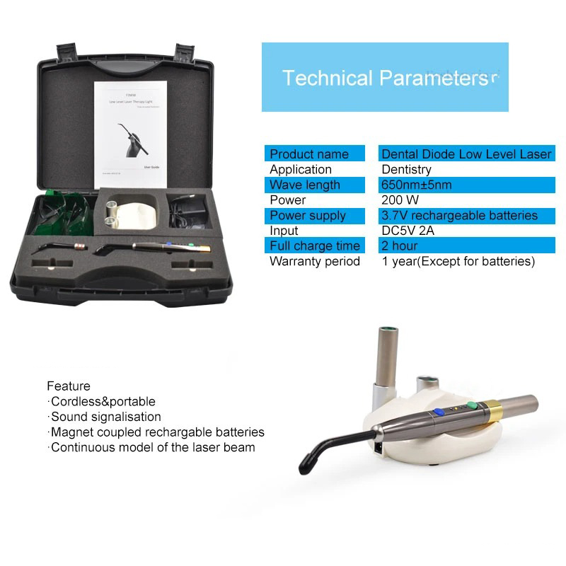 Wireless F3WW Dental Diode Las - Photography Lighting Studio recension och pris