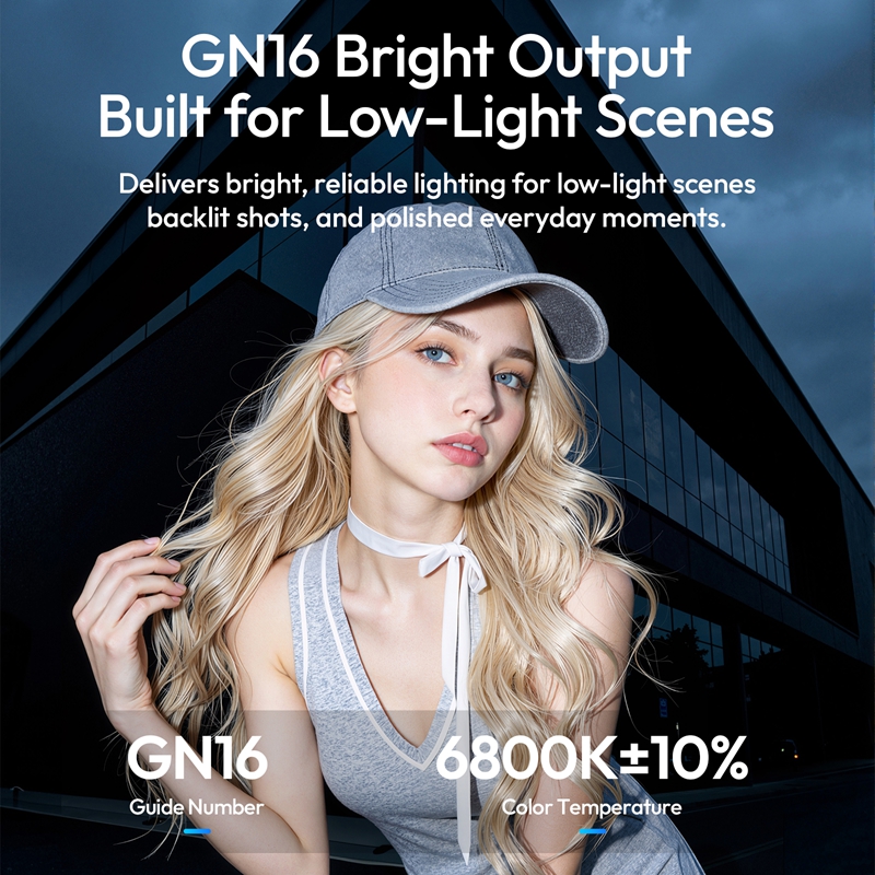 Ulanzi F16R Camera Flash LED L - Canon Camera Eos R50 recension och pris