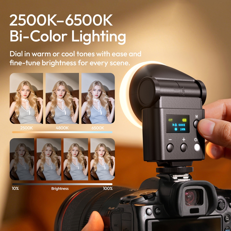 Ulanzi F16R Camera Flash LED L - Canon Camera Eos R50 recension och pris