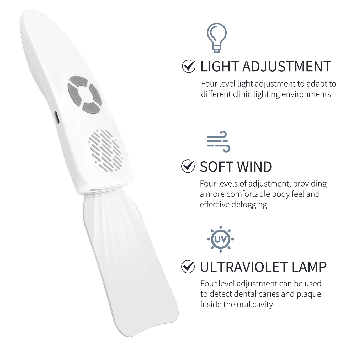 Dental Anti-Fog Mirrors Kit Mi - Photography Lighting Led recension och pris