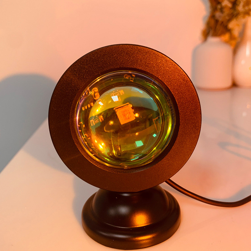 LED Sunset Lamp Projector USB  - Photography Lighting Wall recension och pris