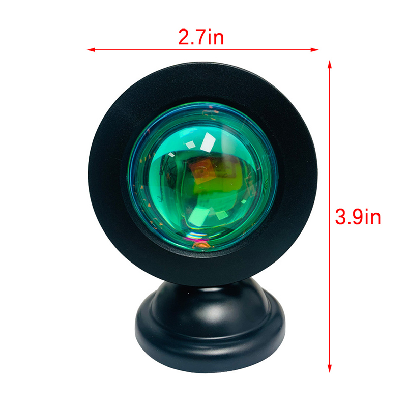 LED Sunset Lamp Projector USB  - Photography Lighting Wall recension och pris