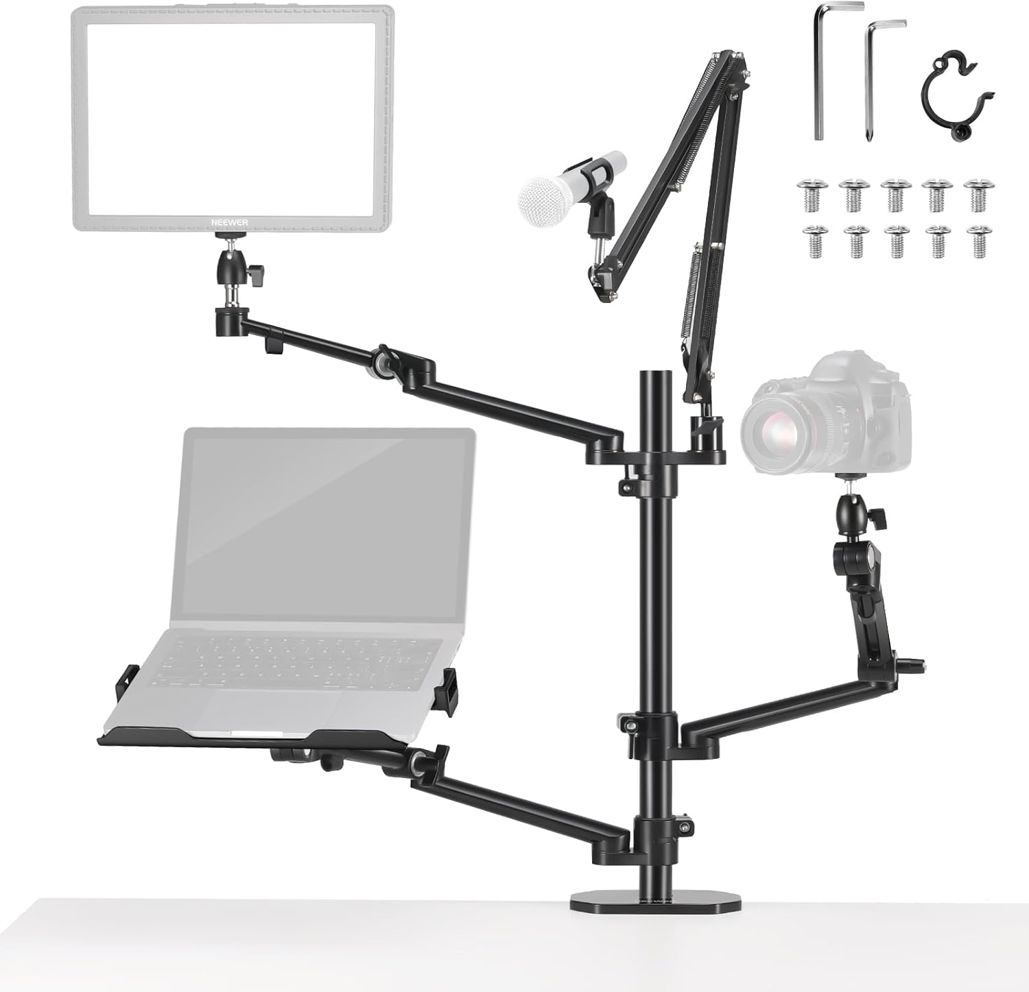 Desk Mount Overhead Camera Rig - Photography Lighting Online recension och pris