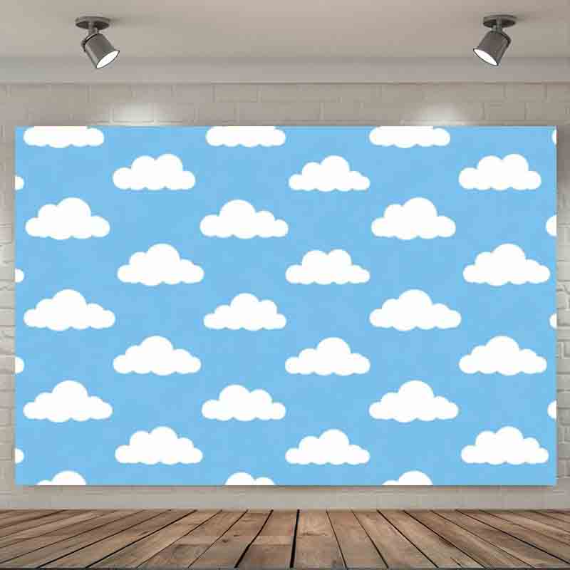 Cartoon Simple Blue Sky White  - Portrait Photography With Lighting recension och pris