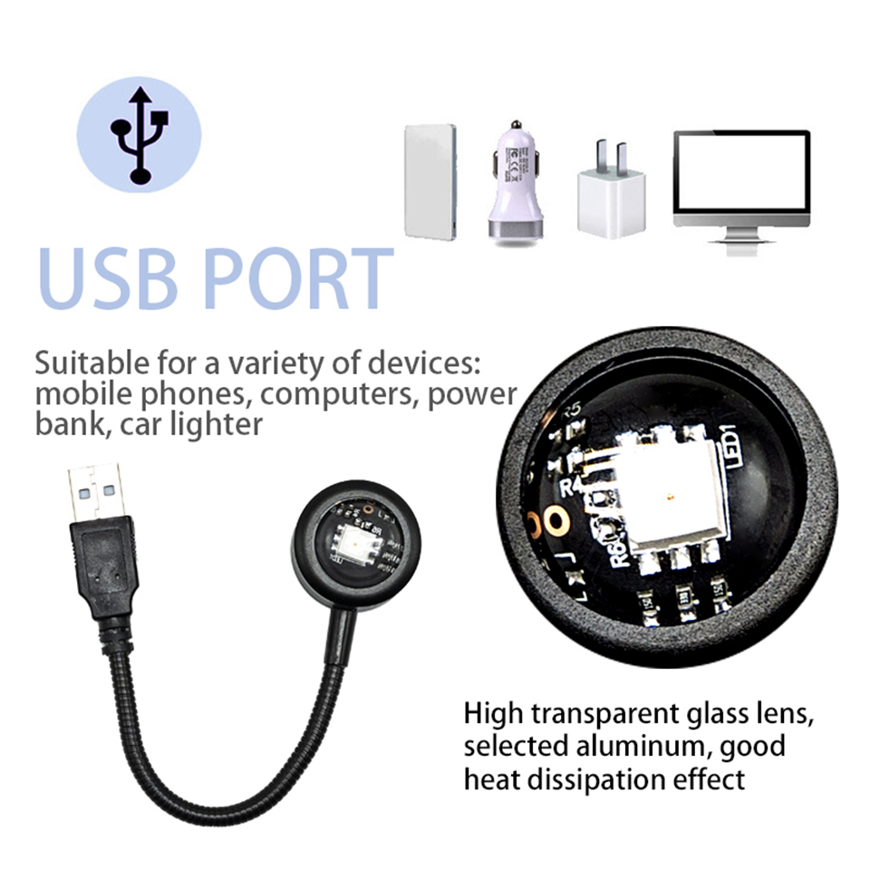 USB LED Sunset Lamp Projector  - Photography Lighting Wall recension och pris