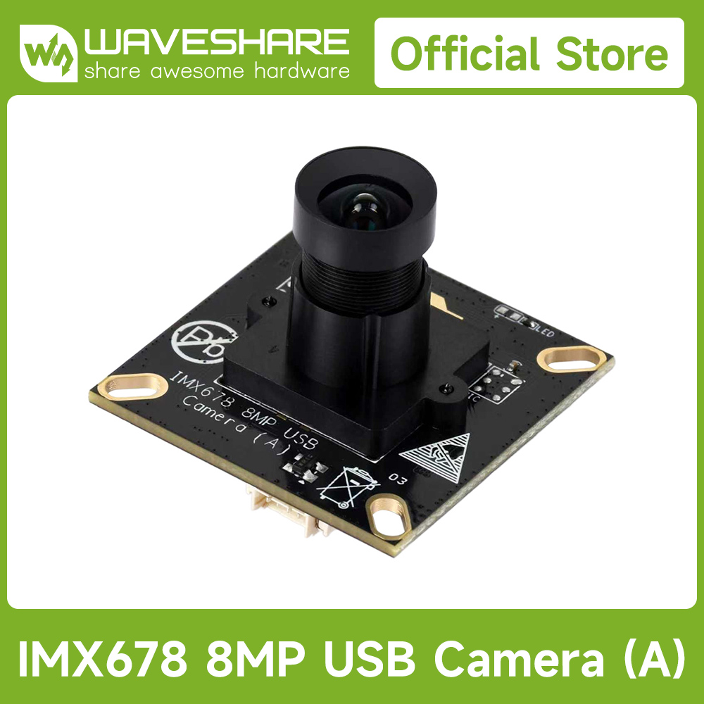 Waveshare IMX678 8MP M12 USB C - Photography Lighting Gear recension och pris