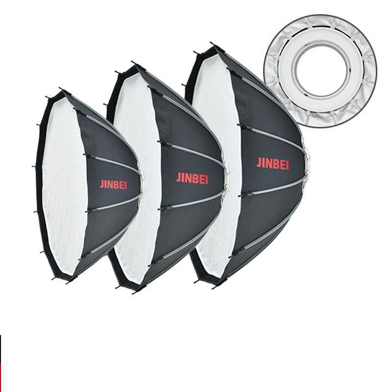 JINBEI 65  Quick Open Paraboli - Photography Lighting Studio recension och pris