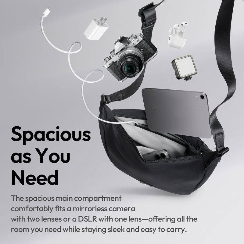 Ulanzi HMN1 Lunar Sling Bag Wh - Photography Lighting Gear recension och pris