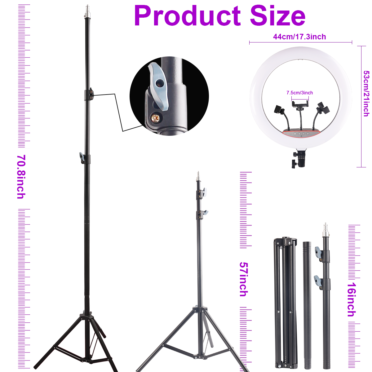 Professional 18 Inch Ring Ligh - Photography Lighting Online recension och pris
