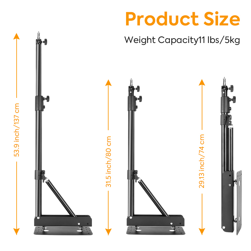 53.9inch Wall Mount Aluminium  - Photography Lighting Wall recension och pris