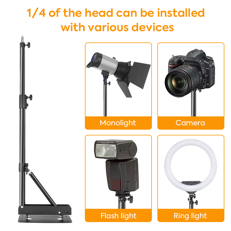53.9inch Wall Mount Aluminium  - Photography Lighting Wall recension och pris