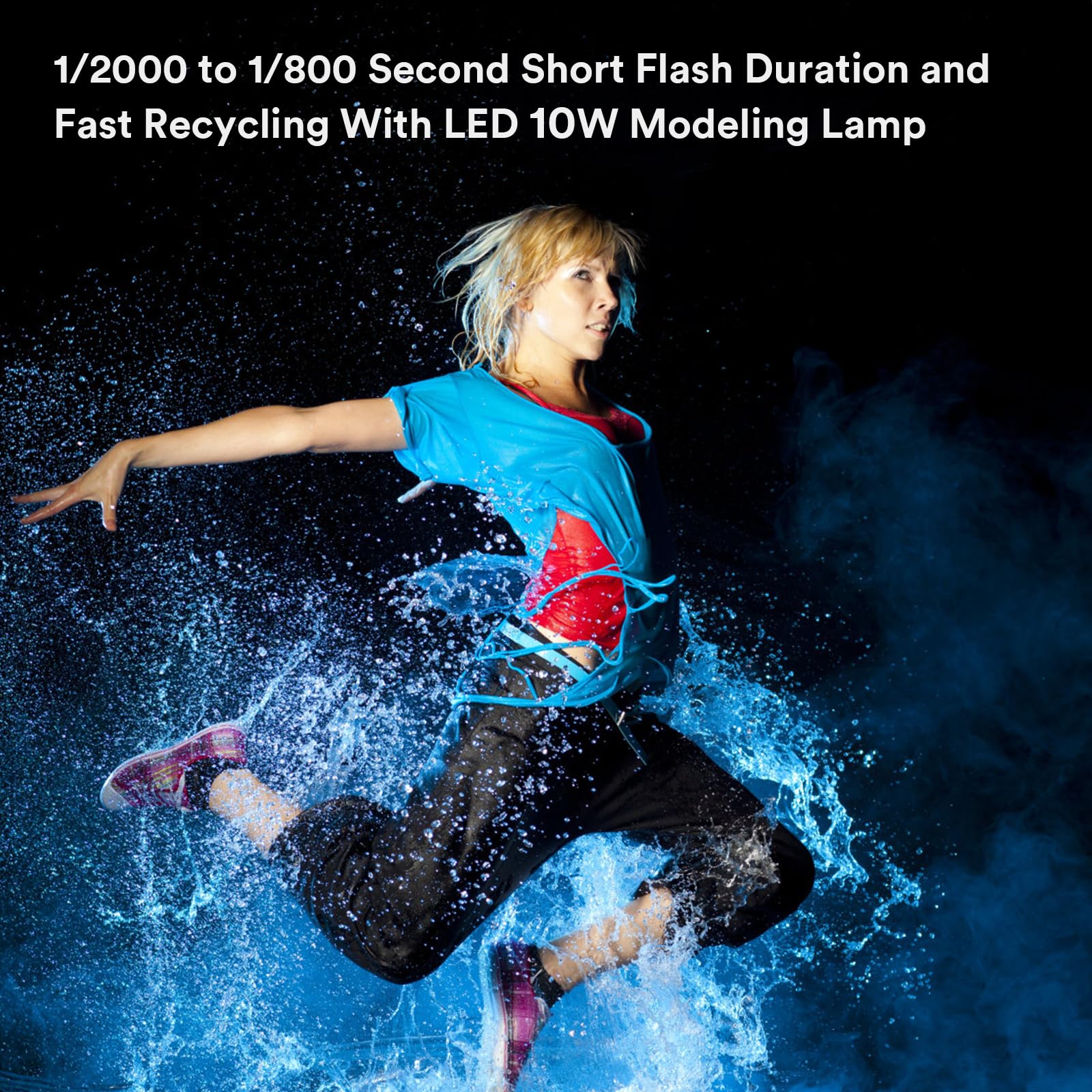 Godox MS200V Studio Strobe Fla - Portrait Photography With Lighting recension och pris