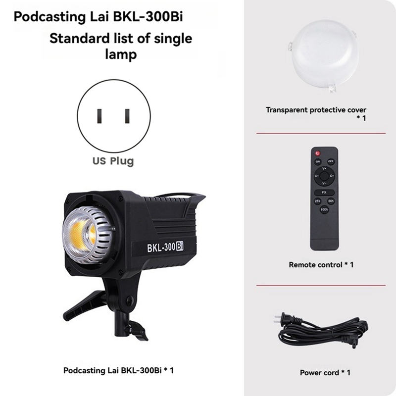300W Bi LED Video Light, Conti - Photography Lighting Gear recension och pris
