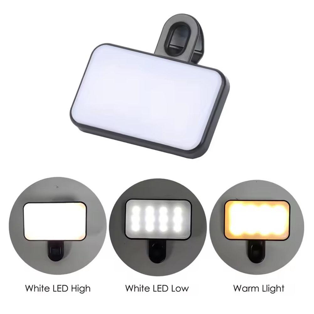 Mini LED Selfie Light 3 Color  - Photography Lighting Studio recension och pris