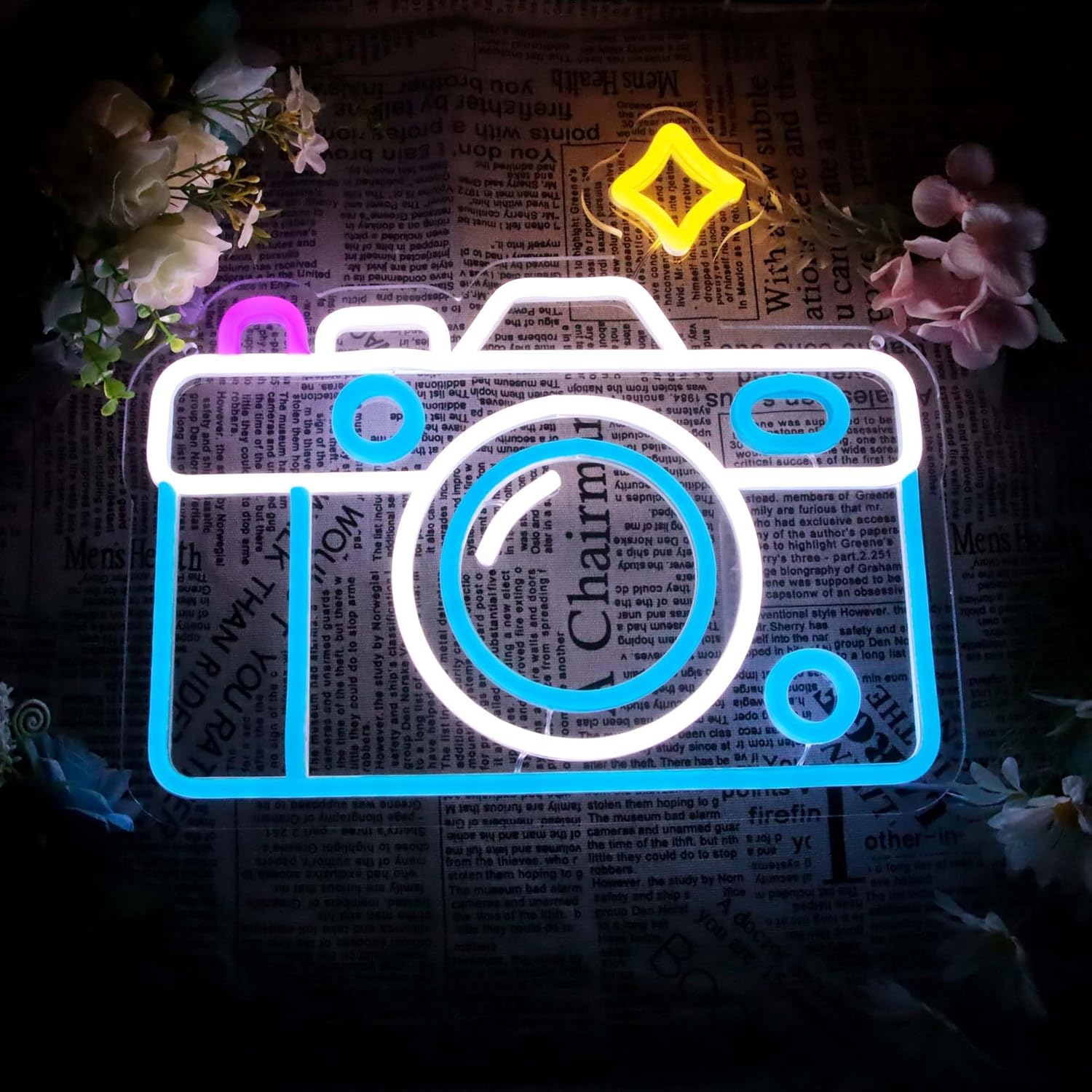 Neon Signs for Wall Decor, Pho - Photography Lighting Wall recension och pris